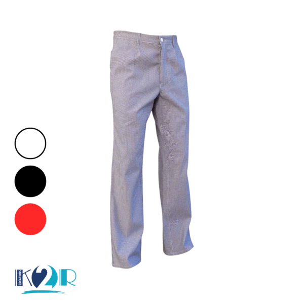 Pantalon de Cuisine (Pied de Poule)
